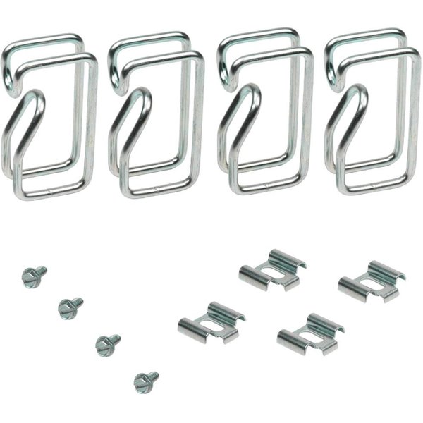 Rack Solutions D-Ring Cable Clips (4 Pack) 137-1733